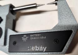 Mitutoyo 342-711 0-1'' Digimatic Point Micrometer