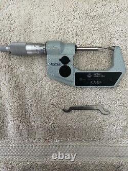 Mitutoyo 342-741-30 Digimatic Point Micrometer, 0-1/0-25mm Range. 00005/0.001