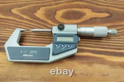 Mitutoyo 342-741-30 Digital Point Micrometer 0-1.00005 No Etchings Excellent