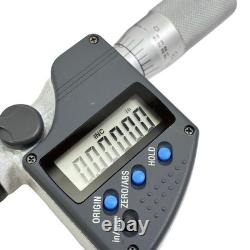 Mitutoyo 343-350-30 343-Series 0-1'' 0.00005 Resolution Digital Micrometer