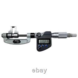 Mitutoyo 343-350-32 0-1in 0.00005in Digital Caliper-Jaw Outside Micrometer