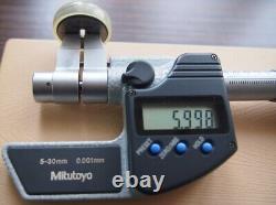 Mitutoyo 345-250-10 IMP-30MB Digital Inside 5-30mm Resolution. 001mm