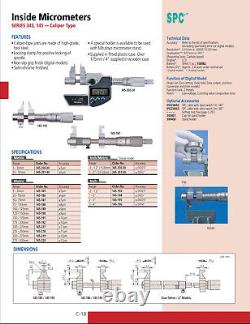 Mitutoyo 345-350-30 Digimatic Caliper Type Inside Micromter w SPC. 2- 1.2