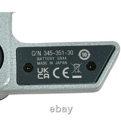 Mitutoyo 345-351-30 1 to 2 Electronic Inside Micrometer CAL