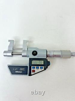 Mitutoyo 345-712 Digimatic 1-2 Micrometer. 00005