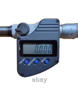 Mitutoyo 350-281-10 Digital Micrometer Head 0-25mm 0.001mm Digimatic IP65