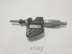 Mitutoyo 350-354-30 Digital Micrometer Head, 0-1/0-25.4mm, C/NUT SPC