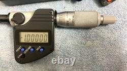 Mitutoyo 350-354 digital micrometer head 0-1