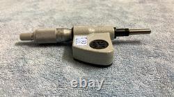 Mitutoyo 350-354 digital micrometer head 0-1
