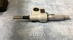 Mitutoyo 350-354 digital micrometer head 0-1
