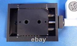 Mitutoyo 350-357-30 1 Digital Micrometer with Thor Labs PT1 Transition Stage