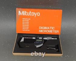 Mitutoyo 369-250-30 PDM-25M Digimatic Digital Disk Non-Rotating Micrometer Mitutoyo 369-250-30 PDM-25M Digimatic Digital Disk Non-Rotating Micrometer