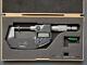 Mitutoyo 369-350 Digital Disk Micrometer, Non-Rotating Spindle, 0-1