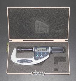 Mitutoyo 369-421 Digimatic Disc Quickmike 0-1.2 0.00005 Grad