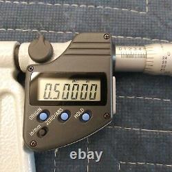 Mitutoyo 389-351 6 Deep Reach Micrometer, 0-1.00005 With Case