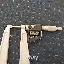 Mitutoyo 389-351 6 Deep Reach Micrometer, 0-1.00005 With Case