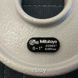 Mitutoyo 389-351 6 Deep Reach Micrometer, 0-1.00005 With Case