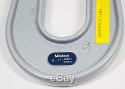 Mitutoyo 389-711-30 Deep Throat 6 Depth Digital Micrometer with Case