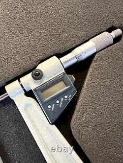 Mitutoyo 389-711-30 Digital Deep Throat Micrometer 0-1/0.00005 Resolution