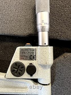 Mitutoyo 389-711-30 Digital Deep Throat Micrometer 0-1/0.00005 Resolution