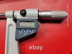 Mitutoyo 389-711-30 Digital Micrometer, Deep Throat 0-1 inch(p930)