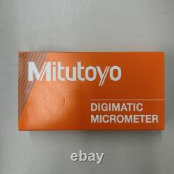Mitutoyo 395-351-30 Digimatic Spherical Micrometer S-F 0- 1/25mm SPC IP65