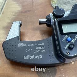 Mitutoyo 395-351-30 Electronic Spherical Face Micrometer