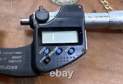 Mitutoyo 395-351-30 Electronic Spherical Face Micrometer