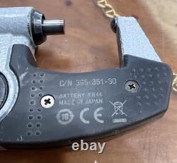 Mitutoyo 395-351-30 Electronic Spherical Face Micrometer