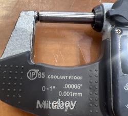 Mitutoyo 395-351-30 Electronic Spherical Face Micrometer