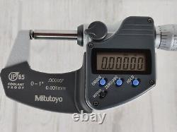 Mitutoyo 395-351 Digital Spherical Micrometer 0-1