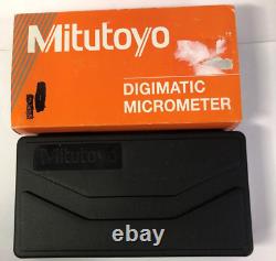 Mitutoyo 395-351 Spherical Face Micrometer, 0-1/0-25mm Range. 00005/0.001mm