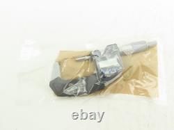 Mitutoyo 395-352-30 Digimatic Micrometer 1-2 Range. 00005 Spherical Ball Anvil