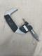 Mitutoyo 395-353 Spherical LCD Face Micrometer, Ratchet Stop, 2-3