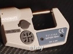 Mitutoyo 395-363-30/IP65 Digital Tube Micrometer 0-1 BMD Anvil. 00005