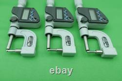 Mitutoyo 395-363 Tube Micrometer 0-1.00005 IP65 Type C Anvil Excellent