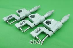 Mitutoyo 395-363 Tube Micrometer 0-1.00005 IP65 Type C Anvil Excellent