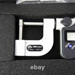 Mitutoyo 395-364-30 Digital Tube Micrometer 0 to 1 Carbide Tipped