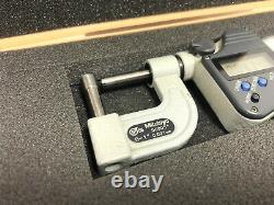 Mitutoyo 395-364 Digital Tube Micrometer 0-1.00005 0.001mm Graduation in Case