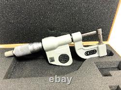 Mitutoyo 395-364 Digital Tube Micrometer 0-1.00005 0.001mm Graduation in Case