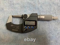 Mitutoyo 395-371-30 Digital Spherical Micrometer 0-1