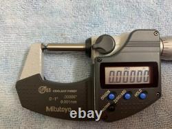Mitutoyo 395-371-30 Digital Spherical Micrometer 0-1