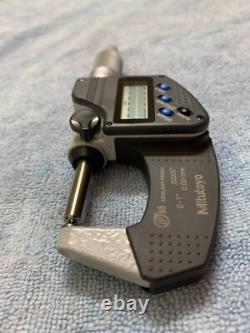 Mitutoyo 395-371-30 Digital Spherical Micrometer 0-1