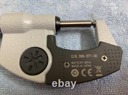 Mitutoyo 395-371-30 Digital Spherical Micrometer 0-1