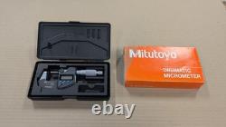 Mitutoyo 395-371-30 Spherical Anvil/Spindle Micrometer 0-1.00005 / 25.400mm