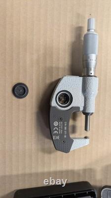 Mitutoyo 395-371-30 Spherical Anvil/Spindle Micrometer 0-1.00005 / 25.400mm