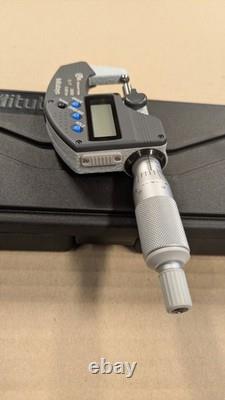 Mitutoyo 395-371-30 Spherical Anvil/Spindle Micrometer 0-1.00005 / 25.400mm