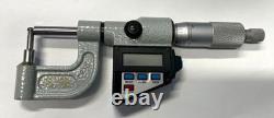 Mitutoyo 395-733 Digimatic Tube Micrometer 0-1? /25.4mm Range. 00005? /. 001mm