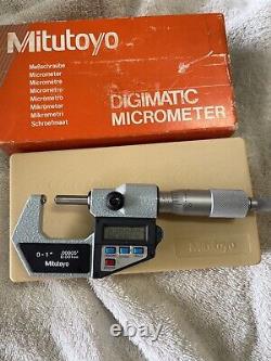 Mitutoyo 395-741-10 BMD-1 DM Digital Micrometer