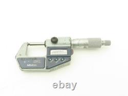 Mitutoyo 395-741-30 Digimatic Spherical Face Micrometer 0-1 25mm Range Mitutoyo 395-741-30 Digimatic Spherical Face Micrometer 0-1 25mm Range